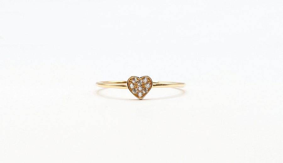 Bague coeur