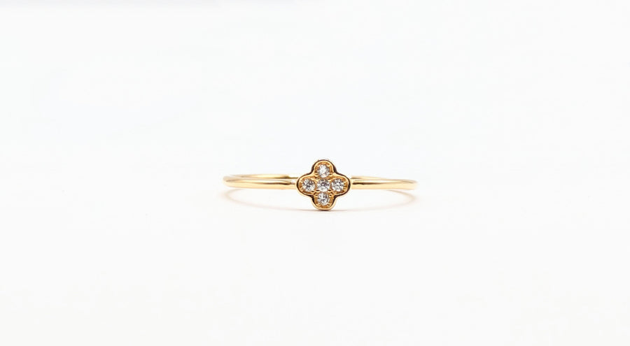 Bague trefle