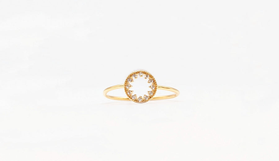 Earring - Creole with flap clasp