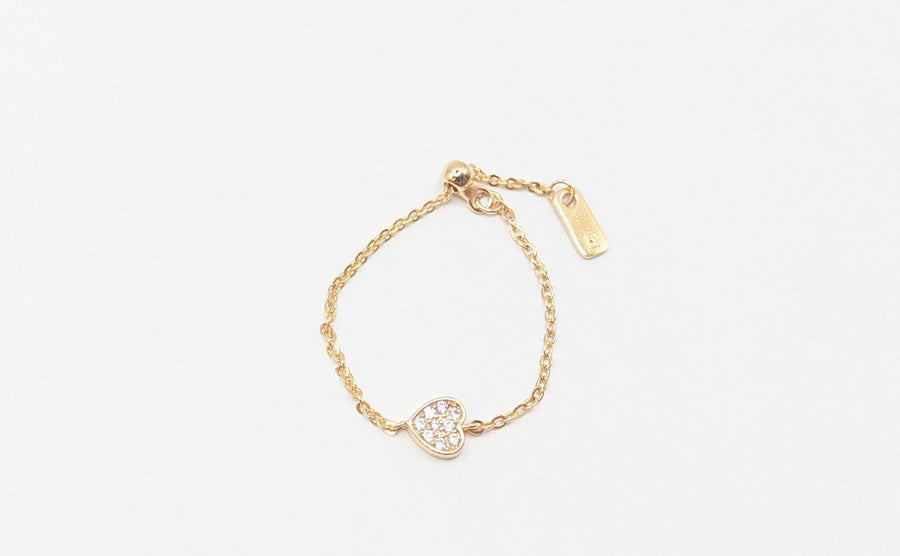 Bague chaîne réglable