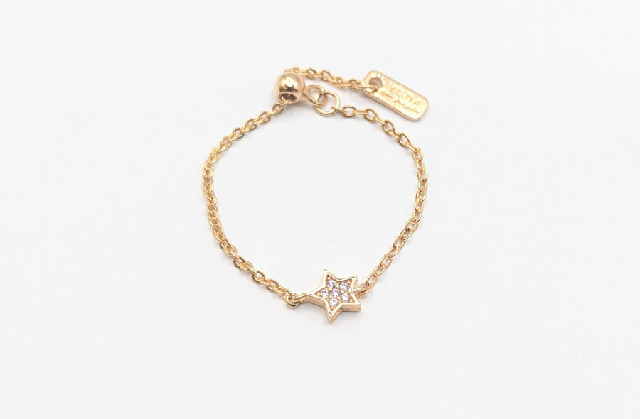 Bague chaîne réglable