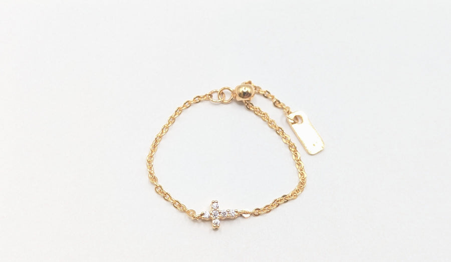 Bague chaîne réglable