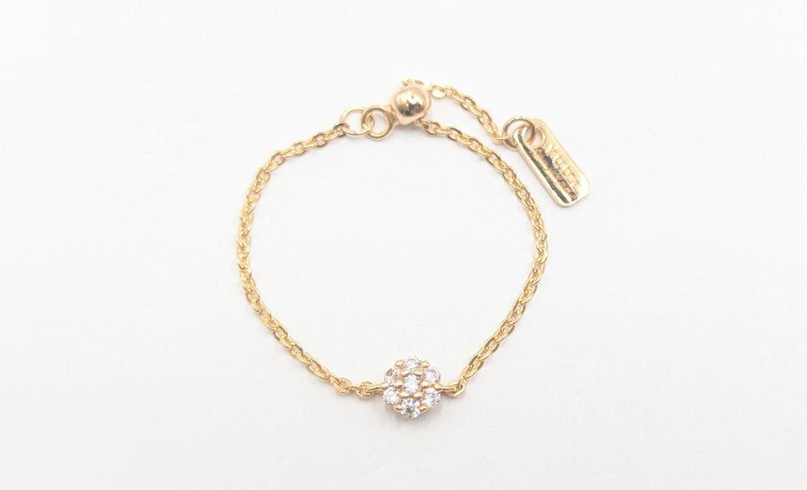 Bague chaîne réglable
