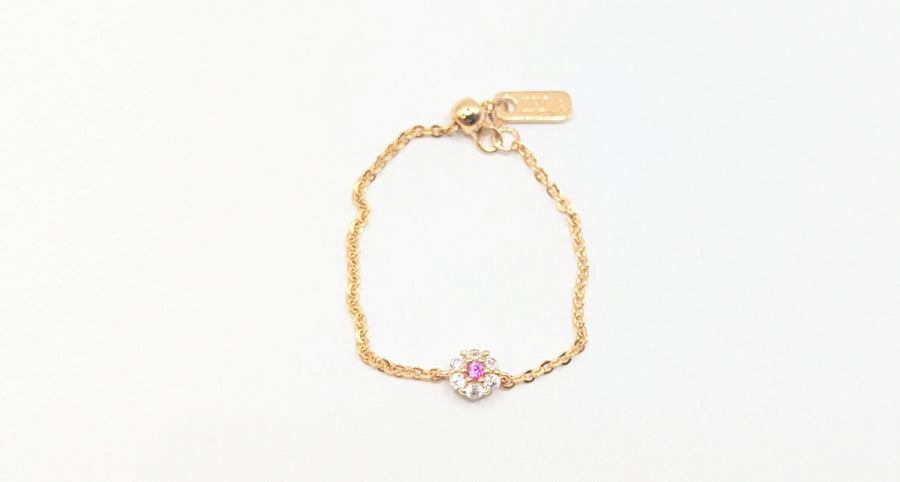 Bague chaîne réglable