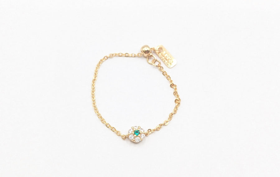 Bague chaîne réglable