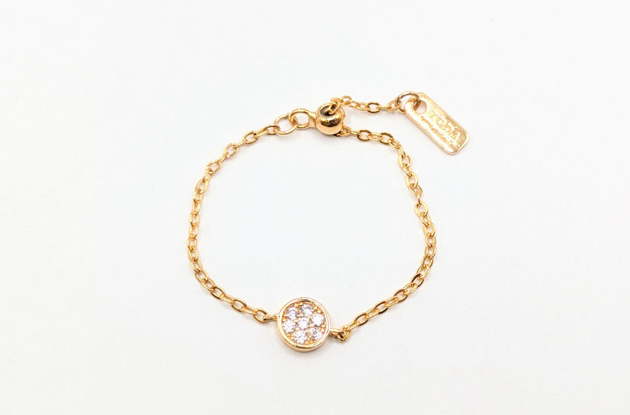 Bague chaîne réglable