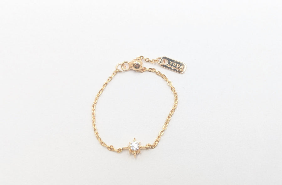 Bague chaîne réglable