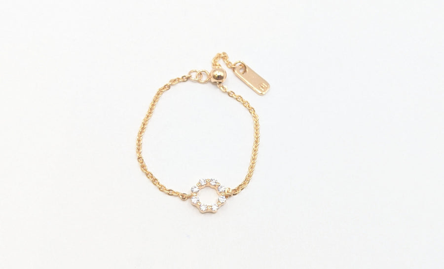 Bague chaîne réglable
