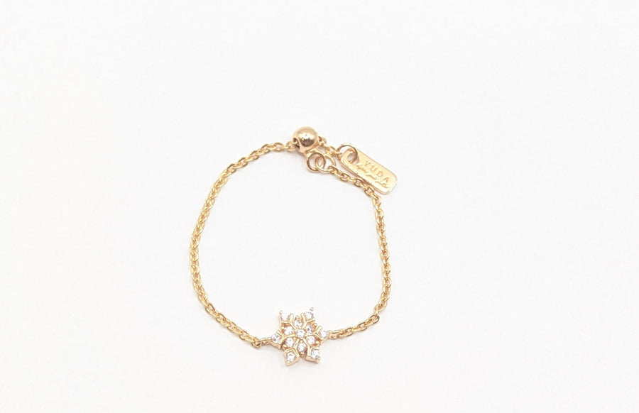 Bague chaîne réglable