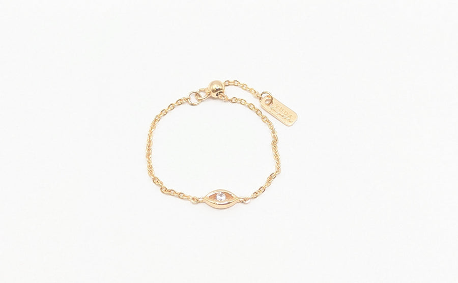 Bague chaîne réglable