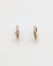 Petites créoles avec strass
