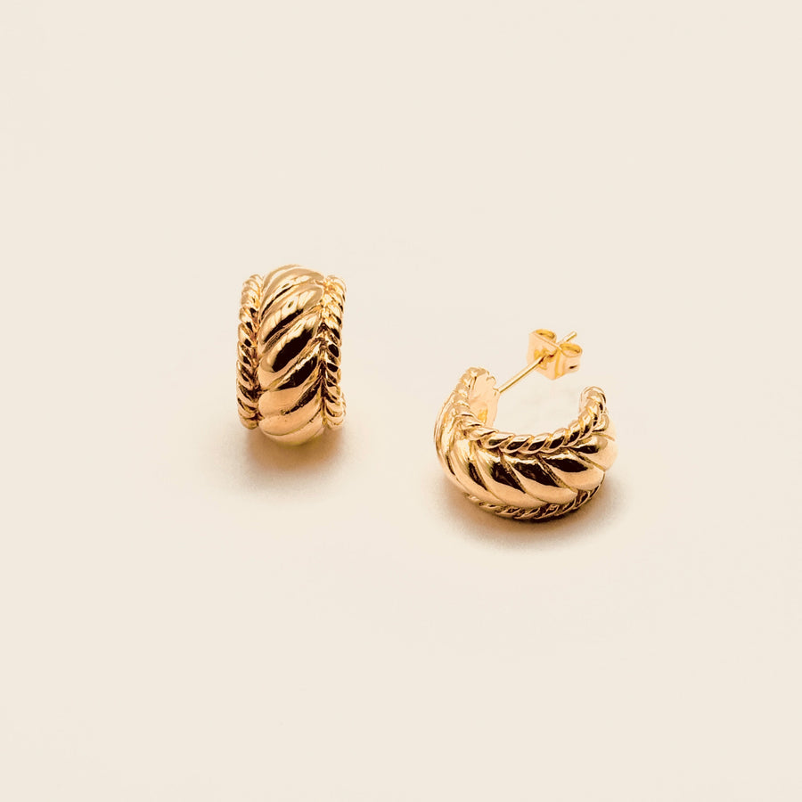 Boucle d'oreille - Créoles ouvertes
