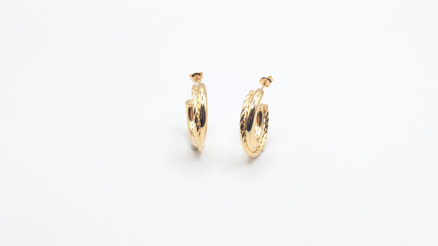 Boucles d'oreilles - Créoles