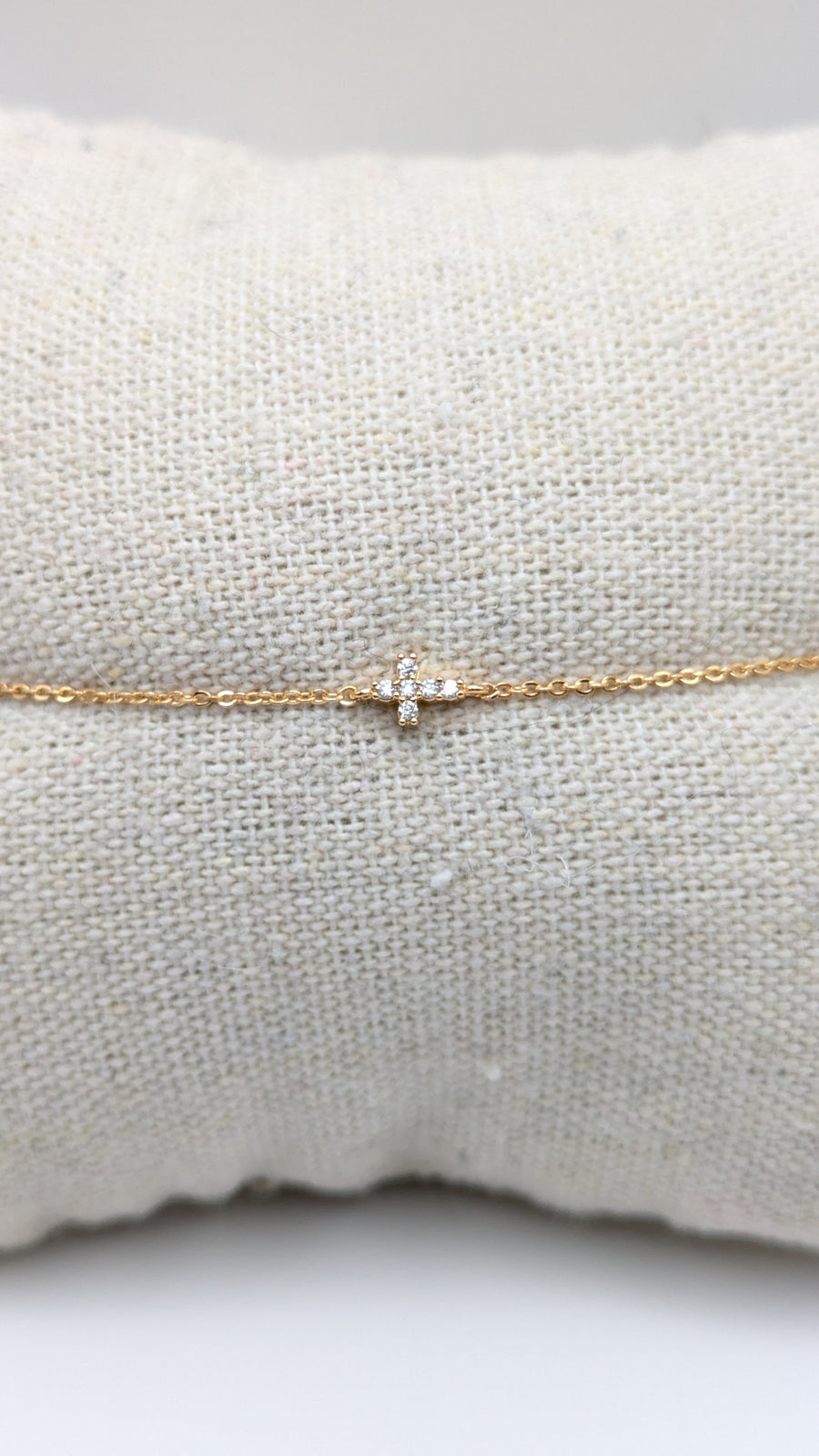Bracelet petite croix
