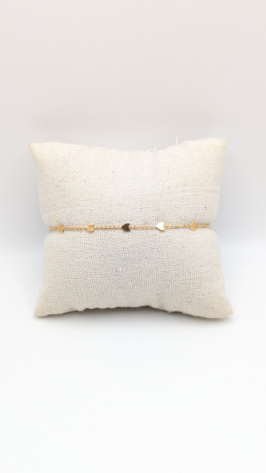 Bracelet chaîne cœur