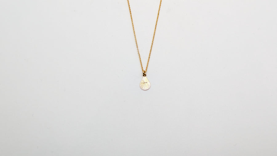 Collier pastille goutte
