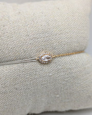 Bracelet mi chaîne mi cordon