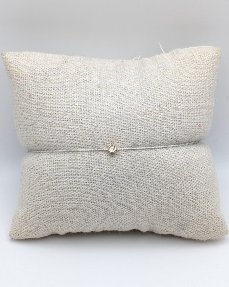 Bracelet serti clos cordon