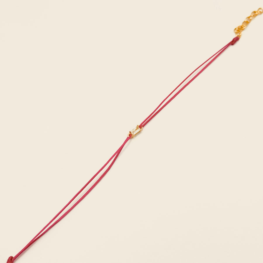 Bracelet fil avec rallonge