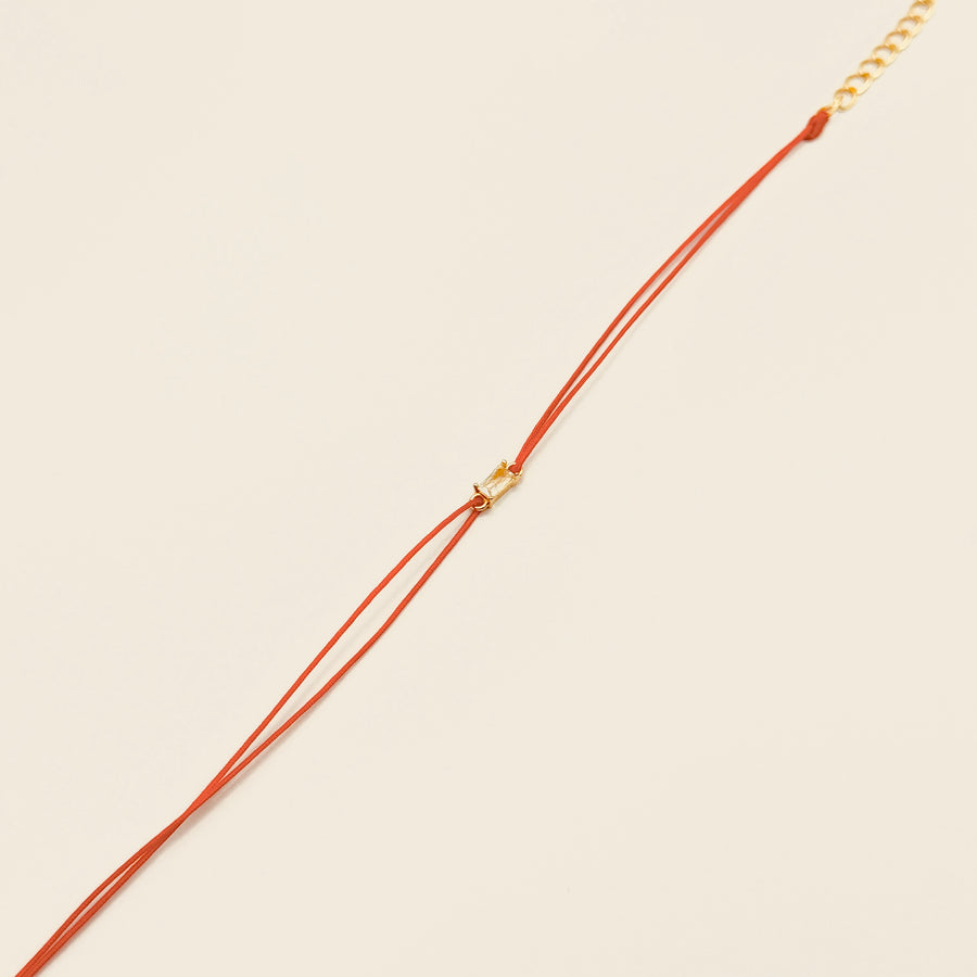 Bracelet fil avec rallonge