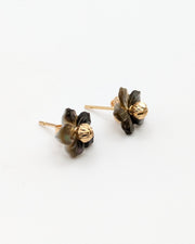 Boucles d'oreilles - Puce fleur