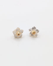 Boucles d'oreilles - Puce fleur