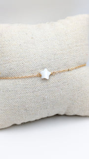 Bracelet étoile en nacre