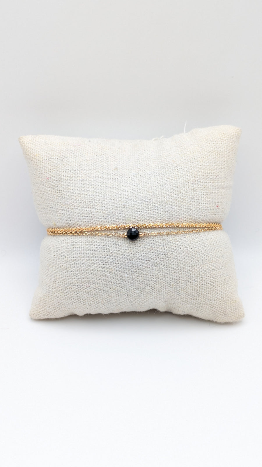 Bracelet double chaîne
