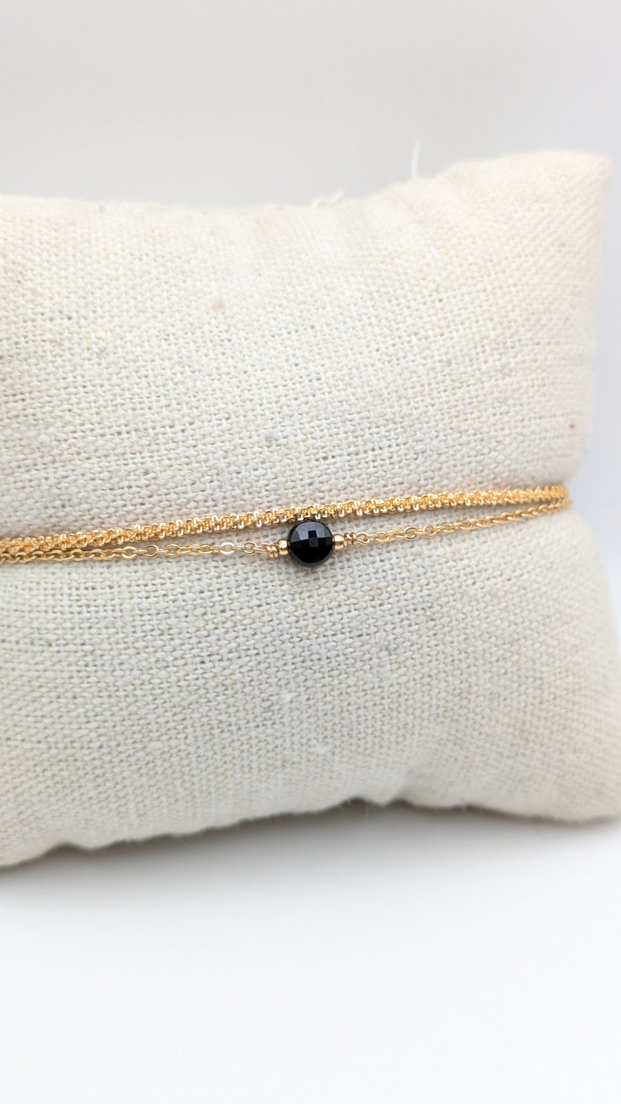 Bracelet double chaîne