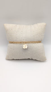 Bracelet double chaîne