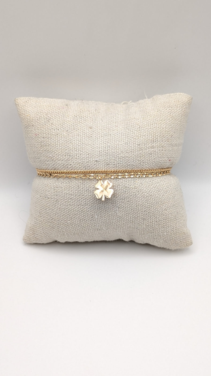 Bracelet double chaîne
