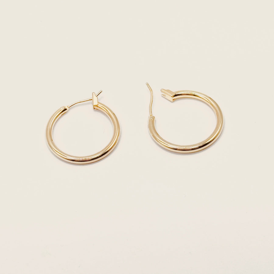 Boucle d'oreilles - Créole à fermoir levant