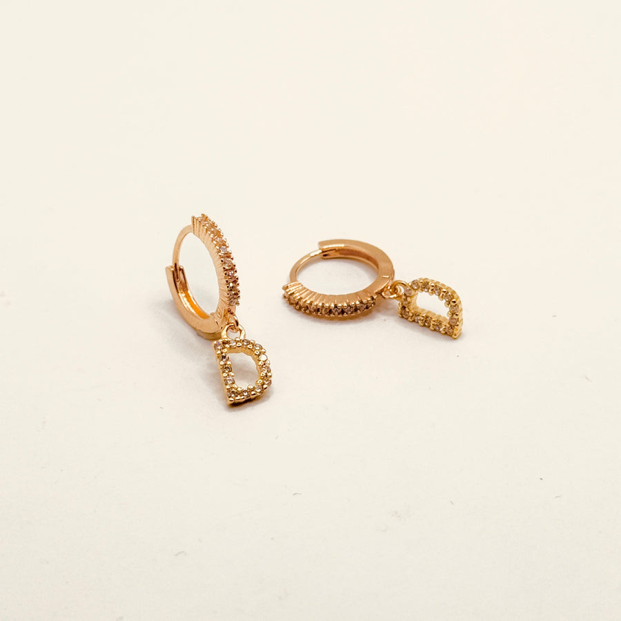 Boucle d'oreilles - Créole strassée