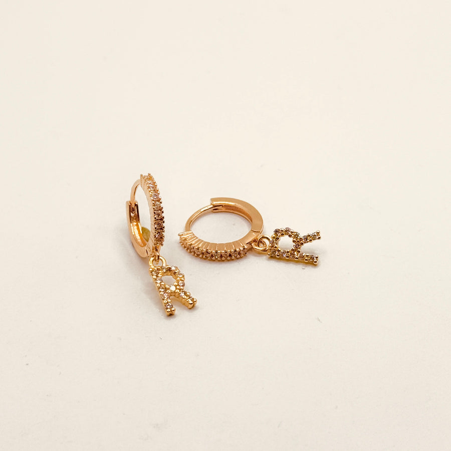 Boucle d'oreilles - Créole strassée