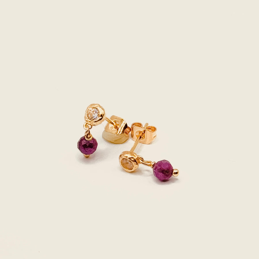 Boucle d'oreilles - Puce